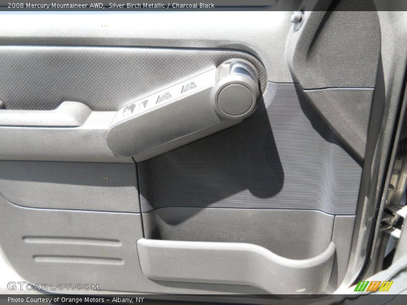 Silver Birch Metallic / Charcoal Black 2008 Mercury Mountaineer AWD