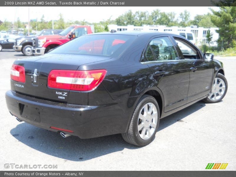 Tuxedo Black Metallic / Dark Charcoal 2009 Lincoln MKZ AWD Sedan