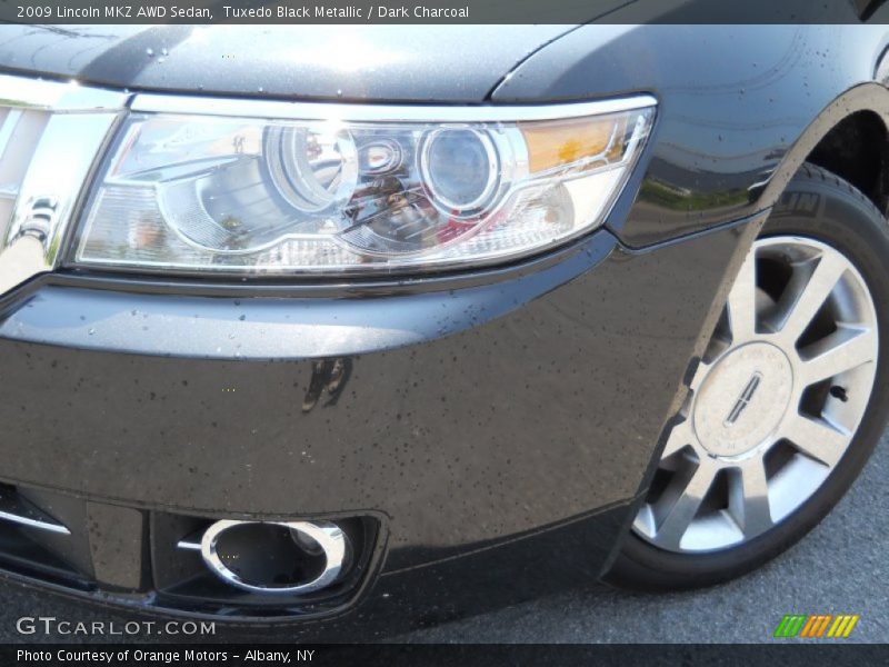Tuxedo Black Metallic / Dark Charcoal 2009 Lincoln MKZ AWD Sedan