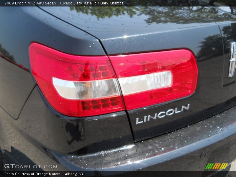 Tuxedo Black Metallic / Dark Charcoal 2009 Lincoln MKZ AWD Sedan