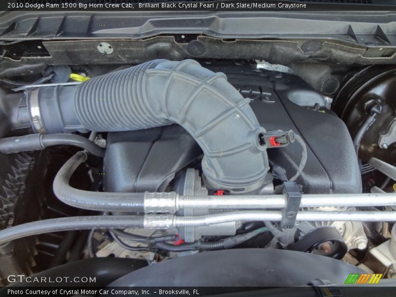Brilliant Black Crystal Pearl / Dark Slate/Medium Graystone 2010 Dodge Ram 1500 Big Horn Crew Cab