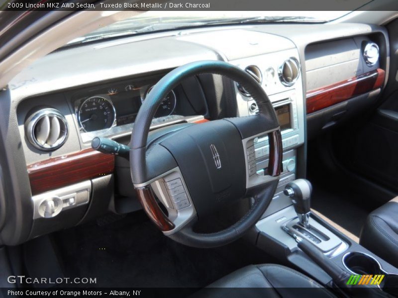 Tuxedo Black Metallic / Dark Charcoal 2009 Lincoln MKZ AWD Sedan