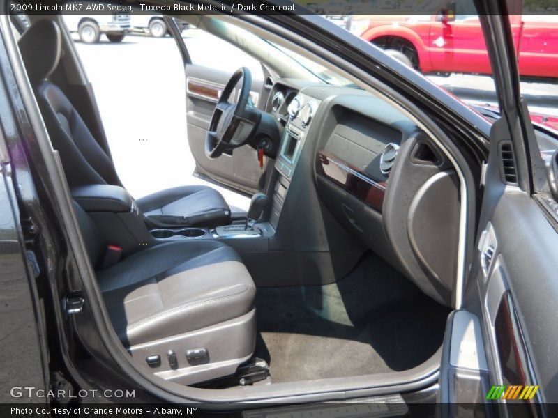 Tuxedo Black Metallic / Dark Charcoal 2009 Lincoln MKZ AWD Sedan