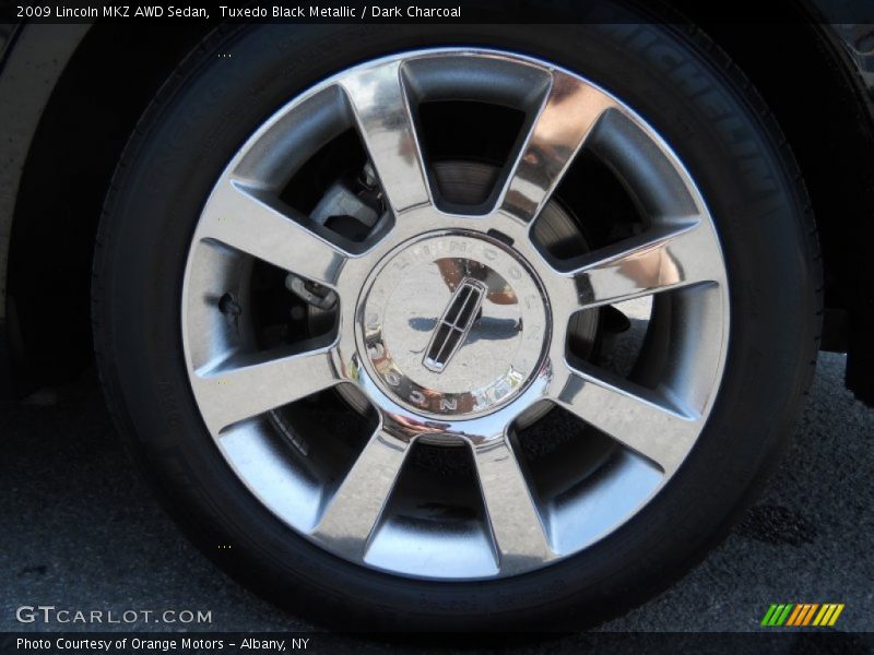 Tuxedo Black Metallic / Dark Charcoal 2009 Lincoln MKZ AWD Sedan