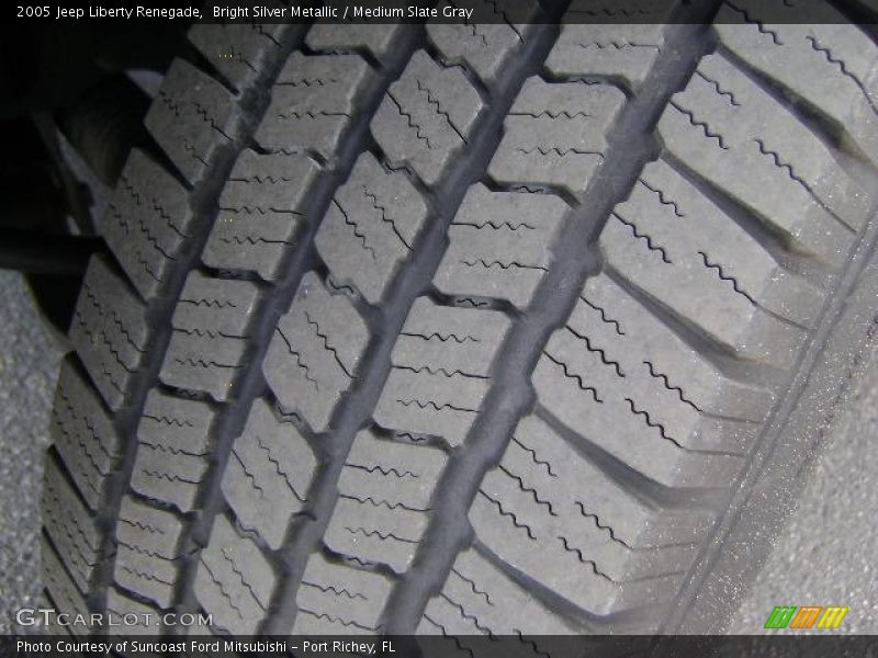 Bright Silver Metallic / Medium Slate Gray 2005 Jeep Liberty Renegade