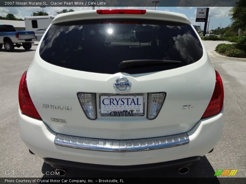 Glacier Pearl White / Cafe Latte 2007 Nissan Murano SL