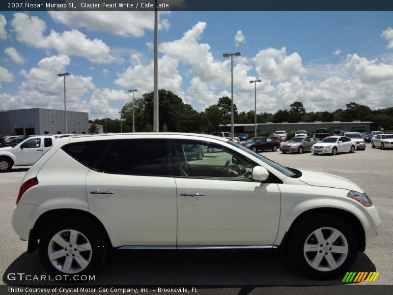 Glacier Pearl White / Cafe Latte 2007 Nissan Murano SL