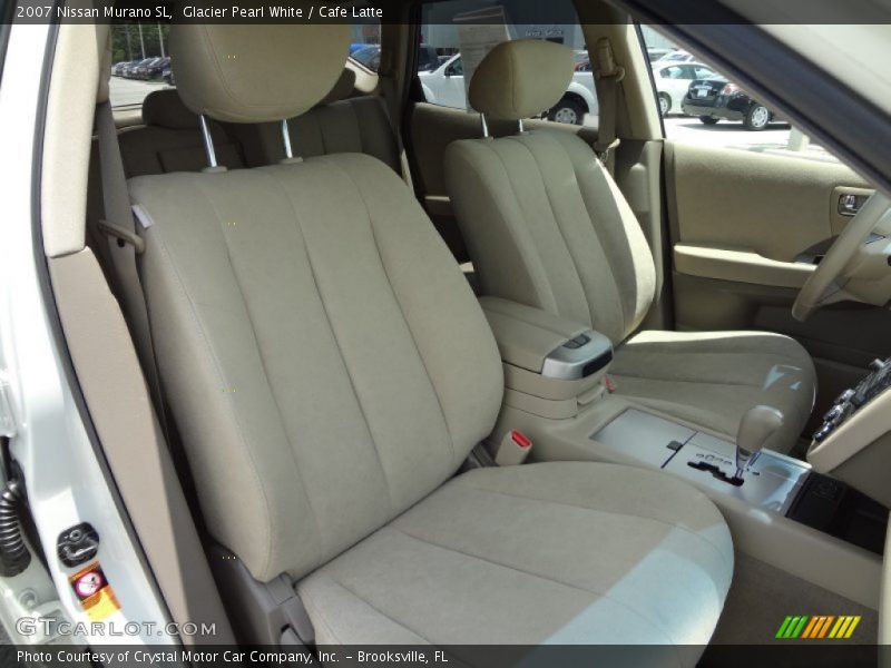 Glacier Pearl White / Cafe Latte 2007 Nissan Murano SL