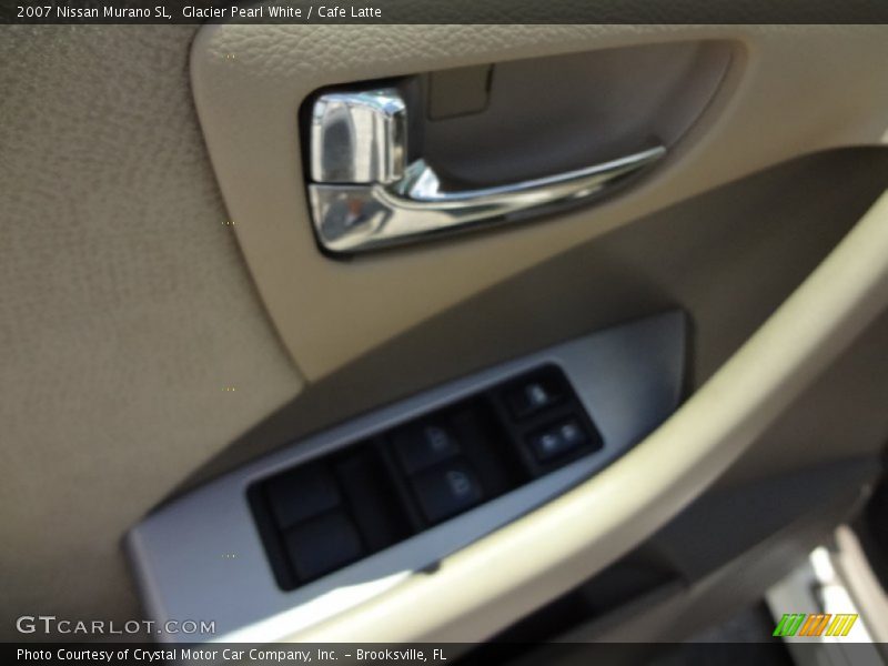 Glacier Pearl White / Cafe Latte 2007 Nissan Murano SL