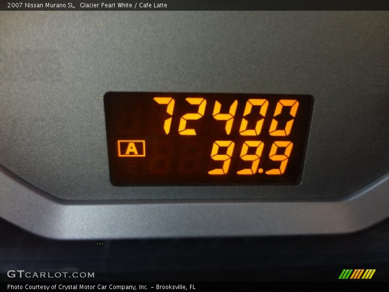 Glacier Pearl White / Cafe Latte 2007 Nissan Murano SL
