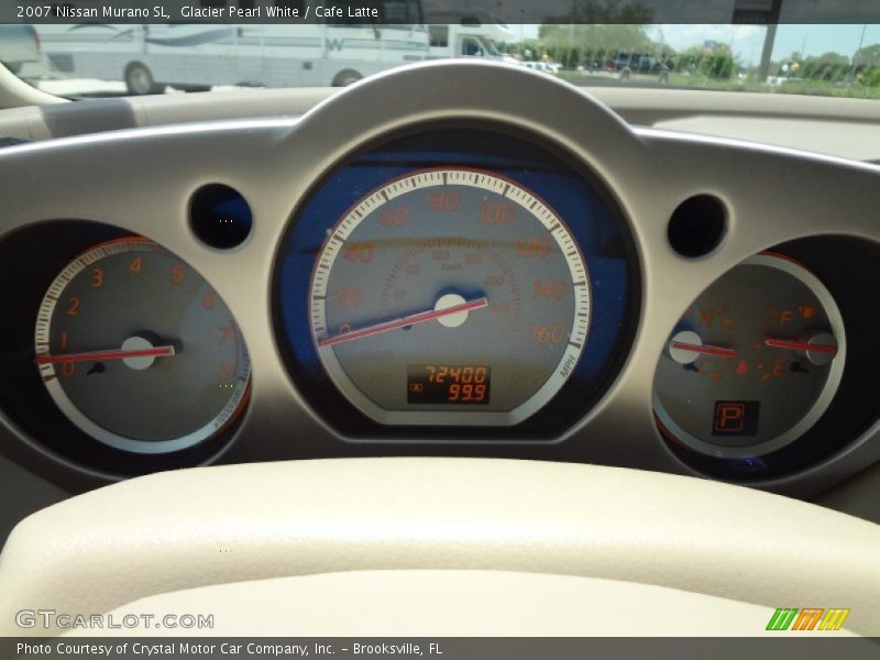 Glacier Pearl White / Cafe Latte 2007 Nissan Murano SL