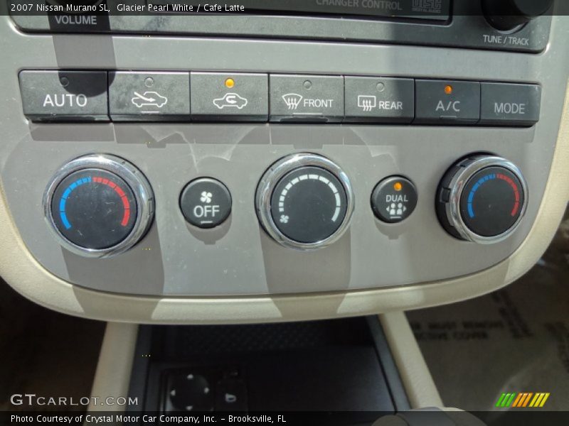 Glacier Pearl White / Cafe Latte 2007 Nissan Murano SL