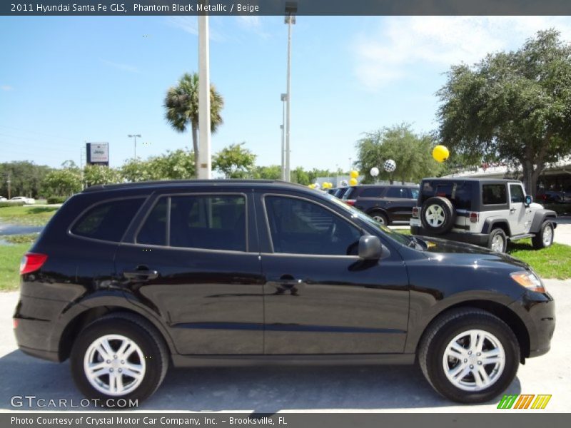  2011 Santa Fe GLS Phantom Black Metallic