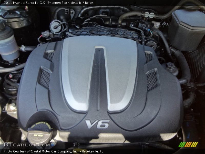  2011 Santa Fe GLS Engine - 3.5 Liter DOHC 24-Valve VVT V6