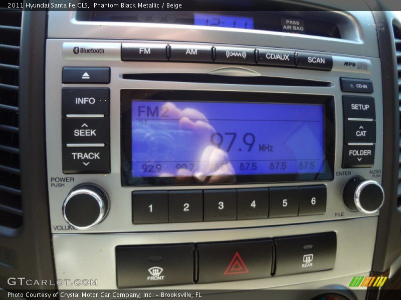 Audio System of 2011 Santa Fe GLS