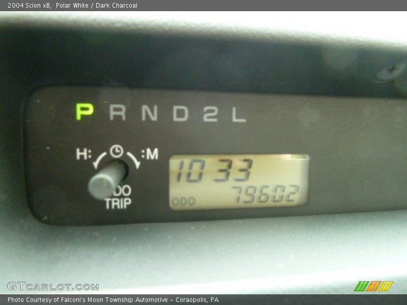 Polar White / Dark Charcoal 2004 Scion xB