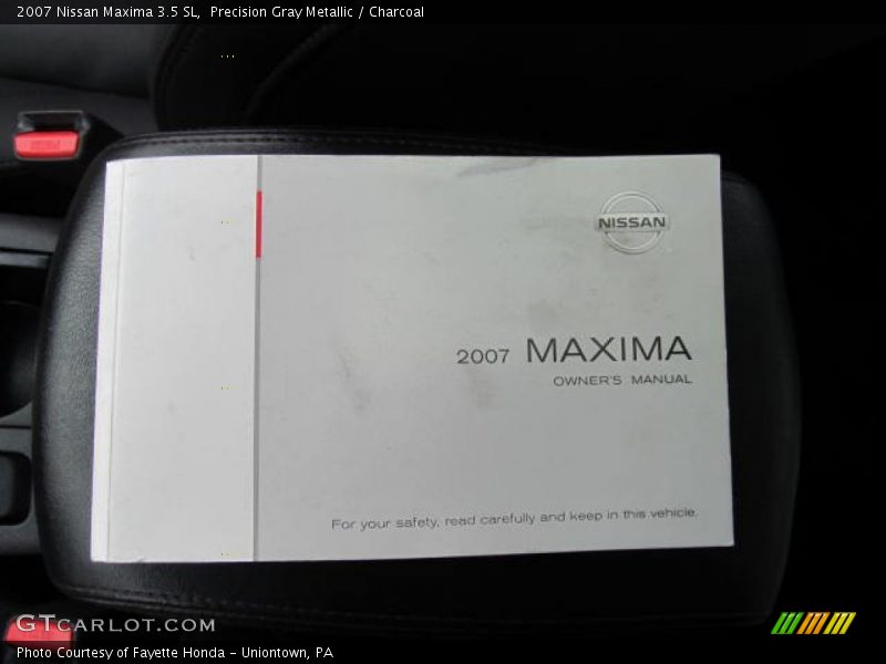 Precision Gray Metallic / Charcoal 2007 Nissan Maxima 3.5 SL