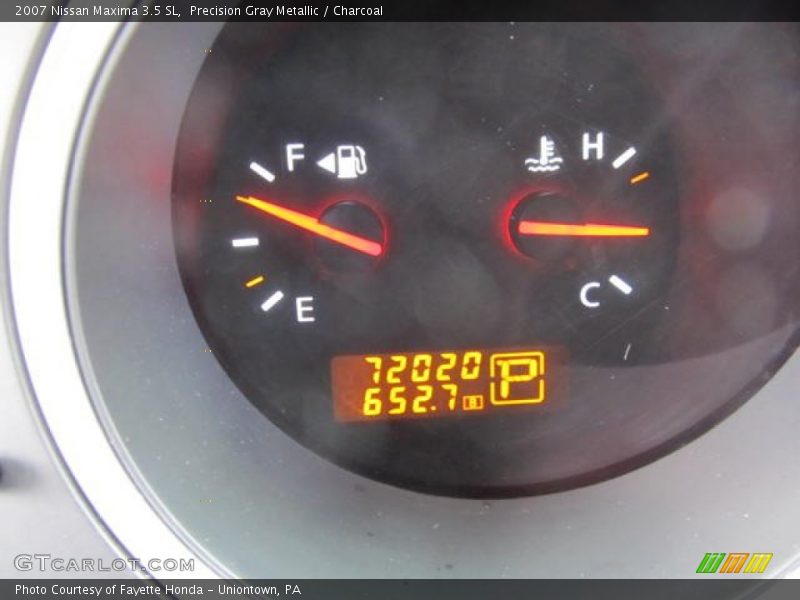 Precision Gray Metallic / Charcoal 2007 Nissan Maxima 3.5 SL