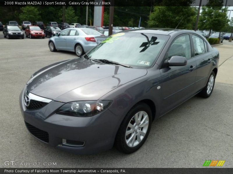Front 3/4 View of 2008 MAZDA3 i Sport Sedan