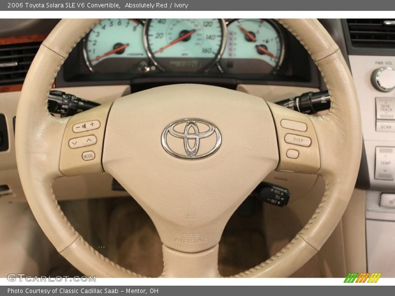  2006 Solara SLE V6 Convertible Steering Wheel