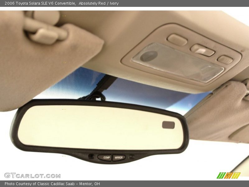 Absolutely Red / Ivory 2006 Toyota Solara SLE V6 Convertible