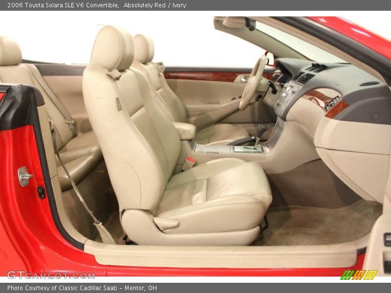 2006 Solara SLE V6 Convertible Ivory Interior