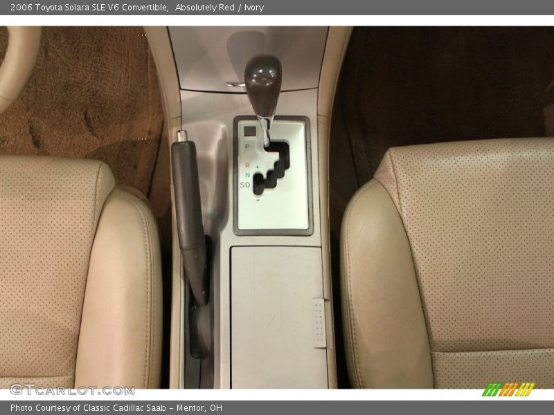  2006 Solara SLE V6 Convertible 5 Speed Automatic Shifter