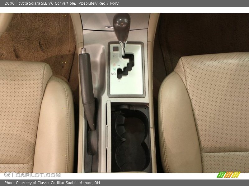 Absolutely Red / Ivory 2006 Toyota Solara SLE V6 Convertible