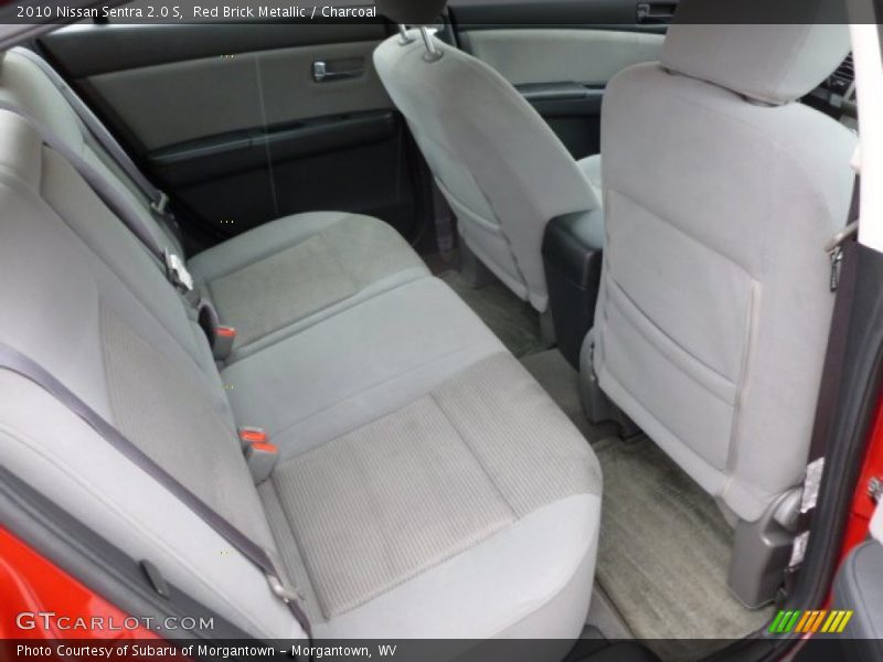 Red Brick Metallic / Charcoal 2010 Nissan Sentra 2.0 S