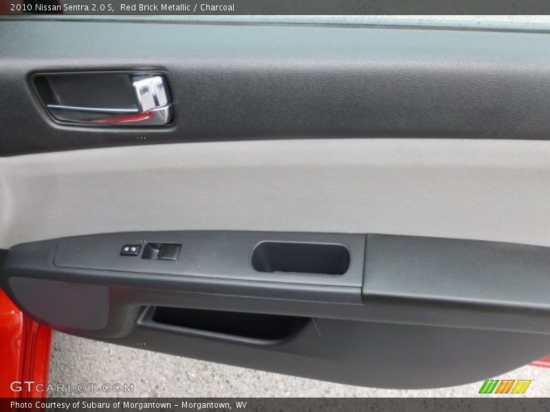 Red Brick Metallic / Charcoal 2010 Nissan Sentra 2.0 S