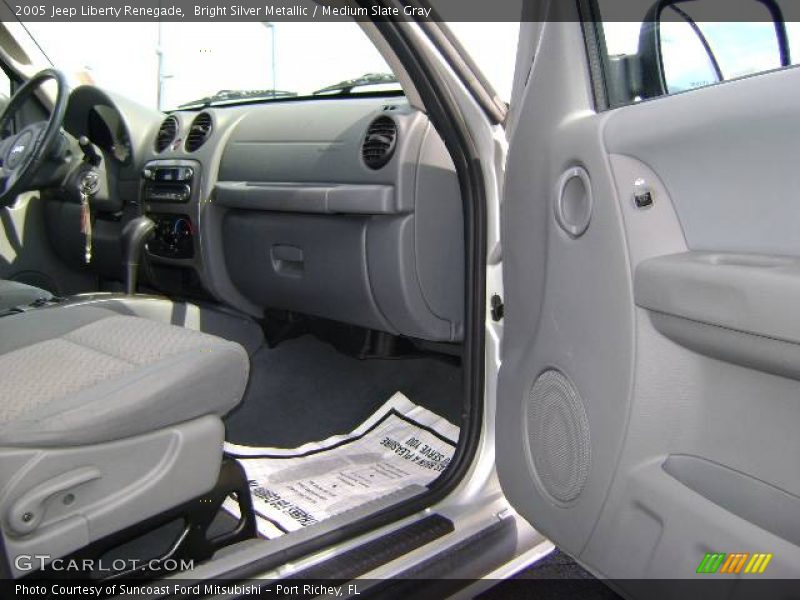 Bright Silver Metallic / Medium Slate Gray 2005 Jeep Liberty Renegade