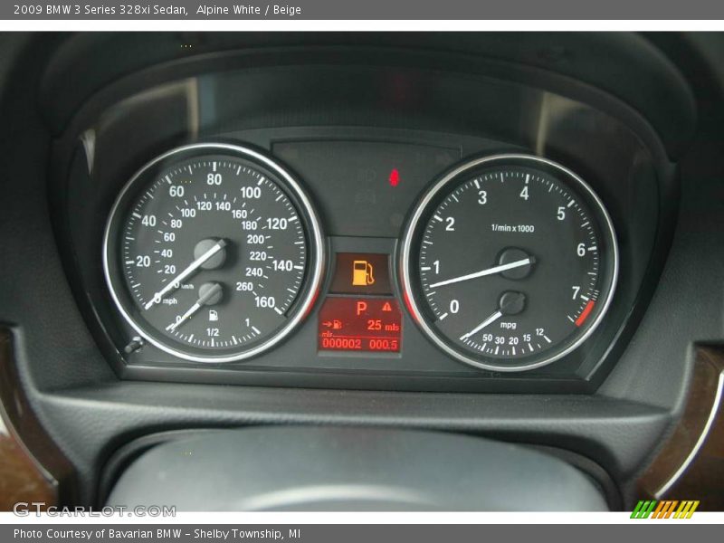 Alpine White / Beige 2009 BMW 3 Series 328xi Sedan