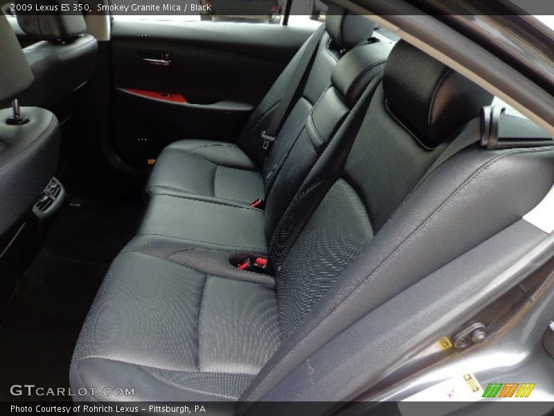 Smokey Granite Mica / Black 2009 Lexus ES 350