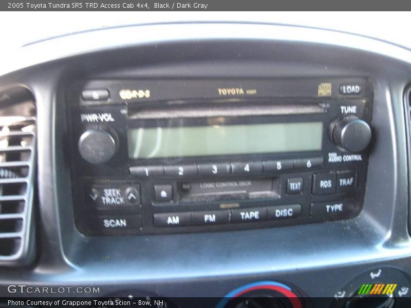 Black / Dark Gray 2005 Toyota Tundra SR5 TRD Access Cab 4x4