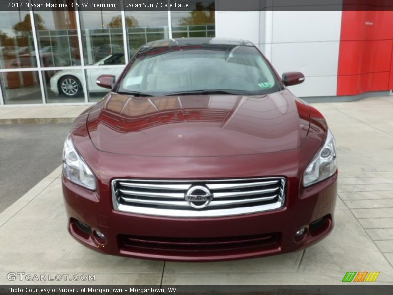 Tuscan Sun / Cafe Latte 2012 Nissan Maxima 3.5 SV Premium