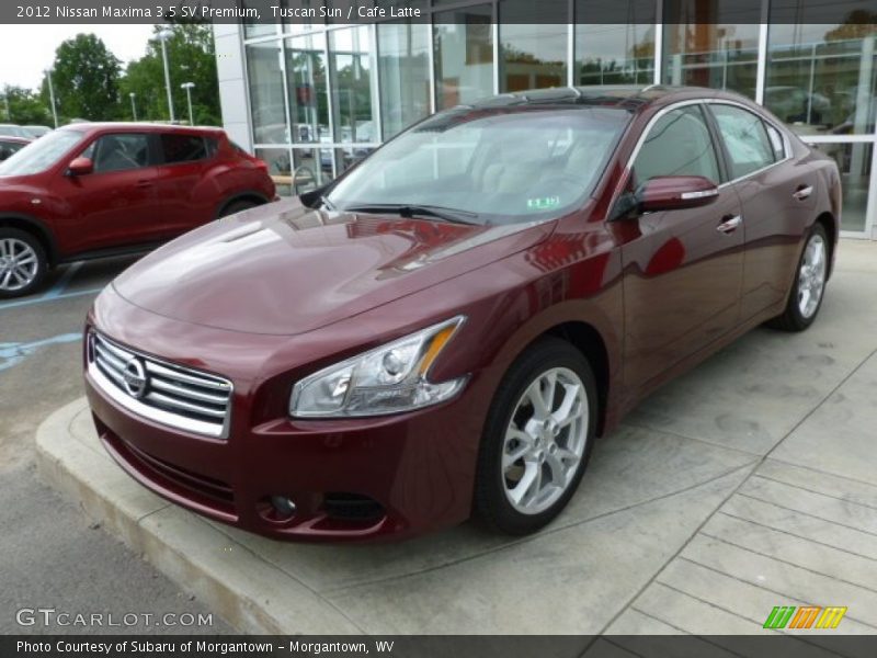 Tuscan Sun / Cafe Latte 2012 Nissan Maxima 3.5 SV Premium