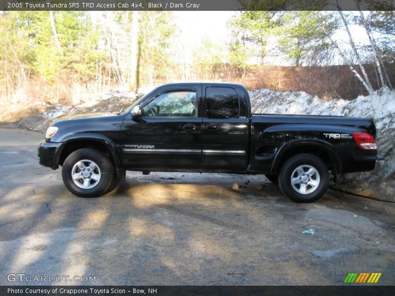 Black / Dark Gray 2005 Toyota Tundra SR5 TRD Access Cab 4x4