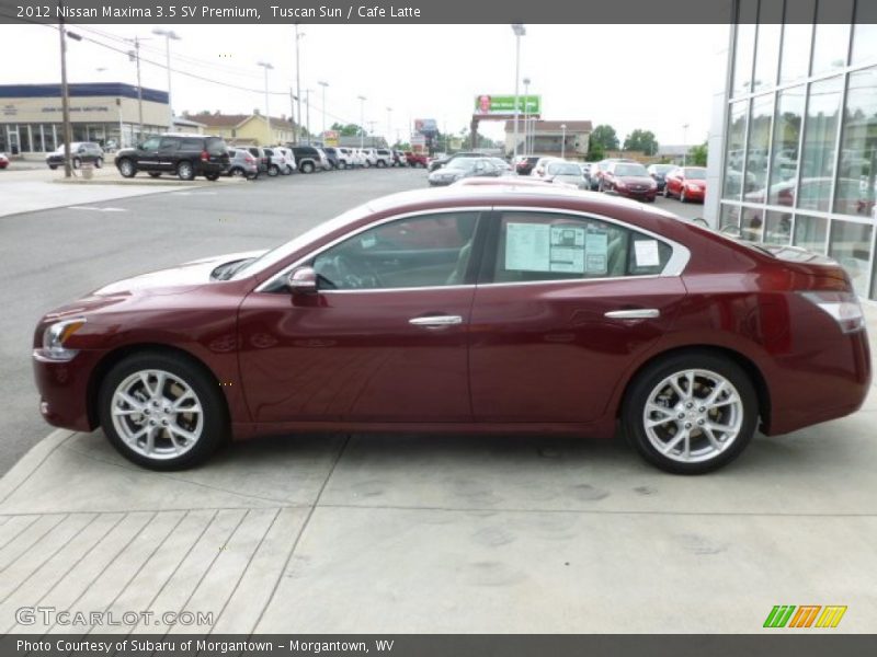 Tuscan Sun / Cafe Latte 2012 Nissan Maxima 3.5 SV Premium