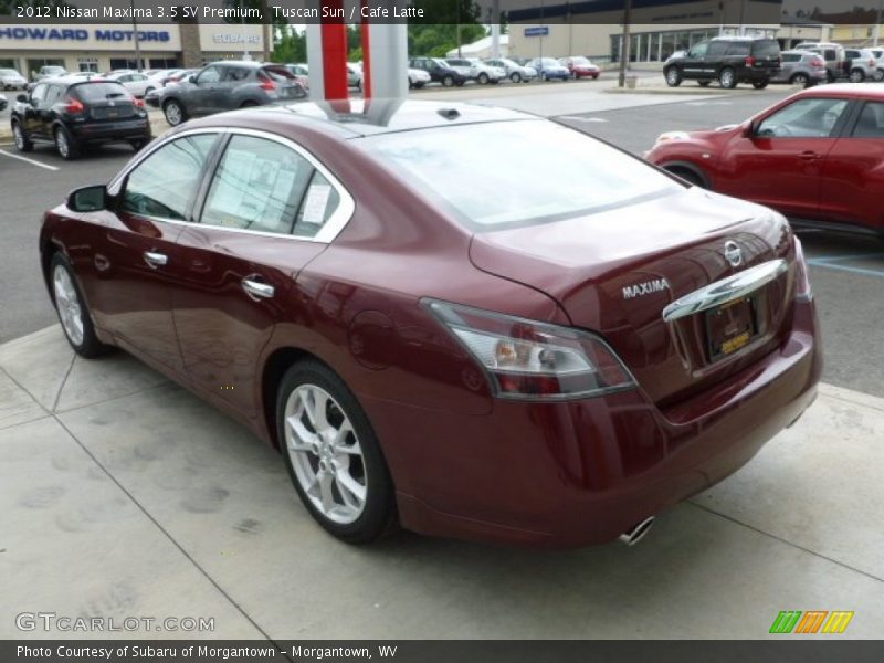 Tuscan Sun / Cafe Latte 2012 Nissan Maxima 3.5 SV Premium