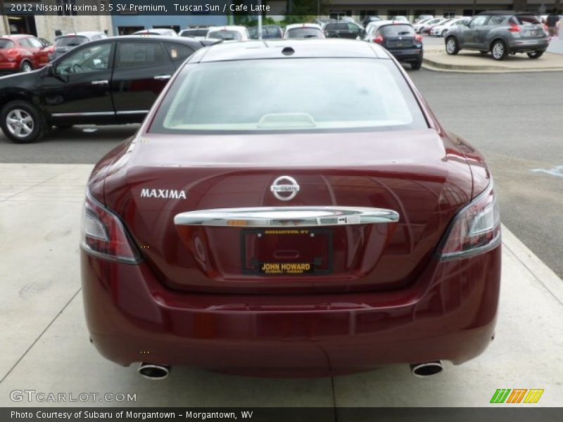 Tuscan Sun / Cafe Latte 2012 Nissan Maxima 3.5 SV Premium