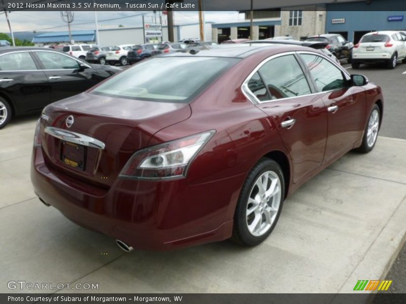 Tuscan Sun / Cafe Latte 2012 Nissan Maxima 3.5 SV Premium