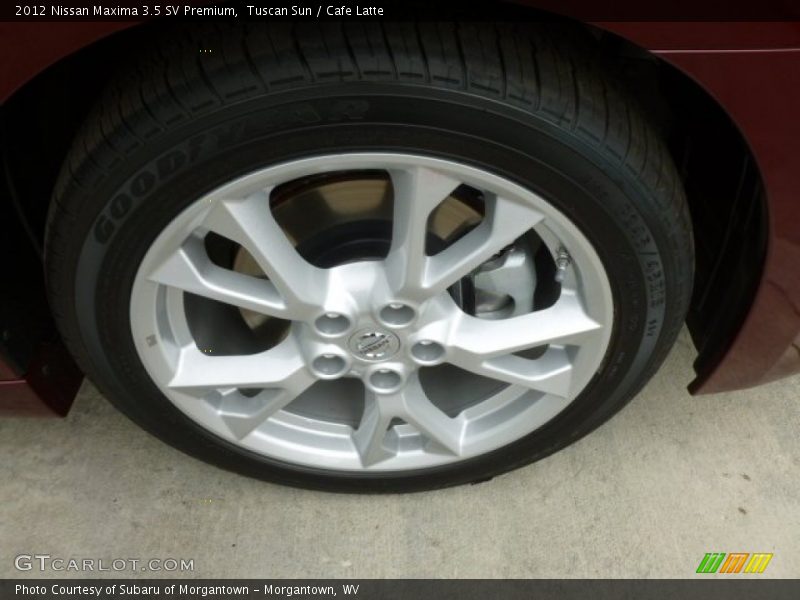 Tuscan Sun / Cafe Latte 2012 Nissan Maxima 3.5 SV Premium