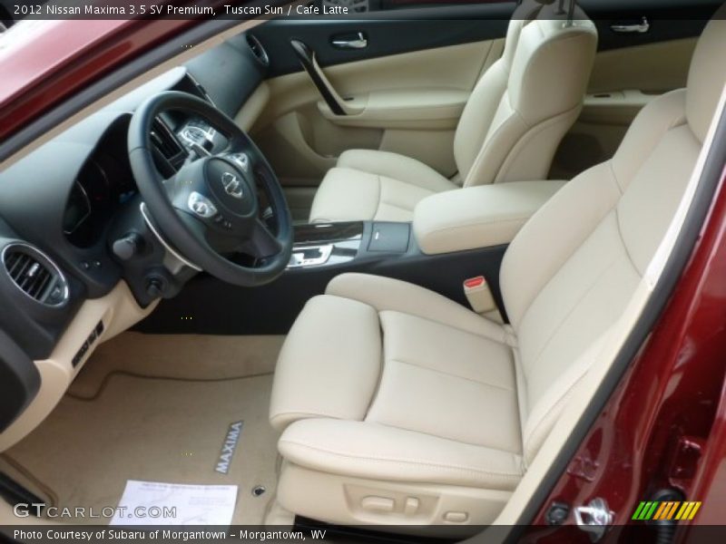 Tuscan Sun / Cafe Latte 2012 Nissan Maxima 3.5 SV Premium