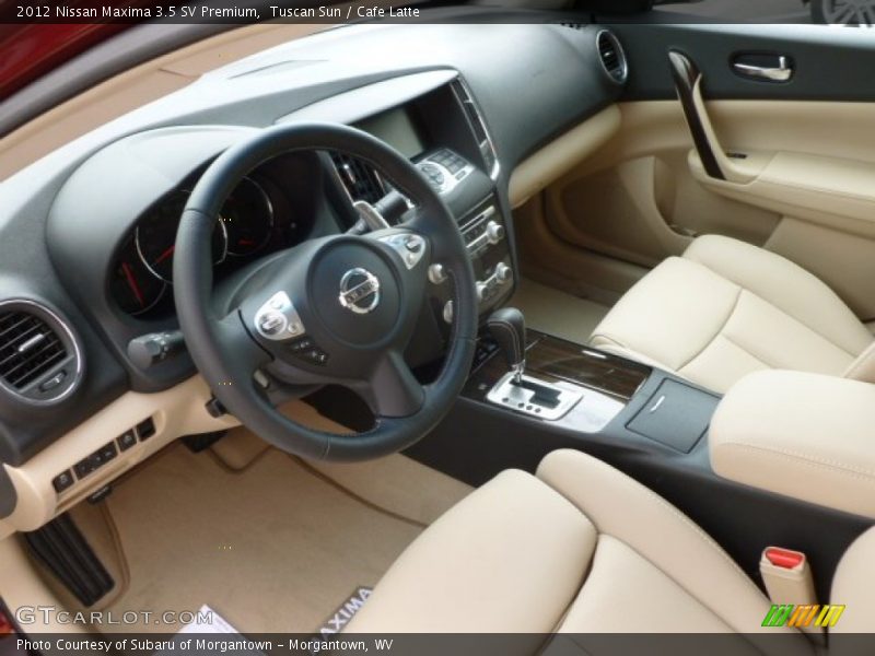 Tuscan Sun / Cafe Latte 2012 Nissan Maxima 3.5 SV Premium