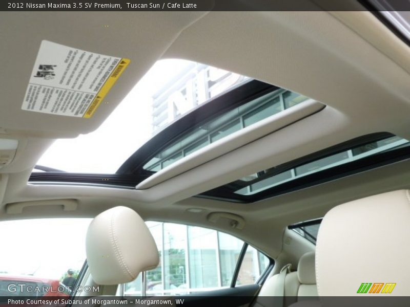 Tuscan Sun / Cafe Latte 2012 Nissan Maxima 3.5 SV Premium