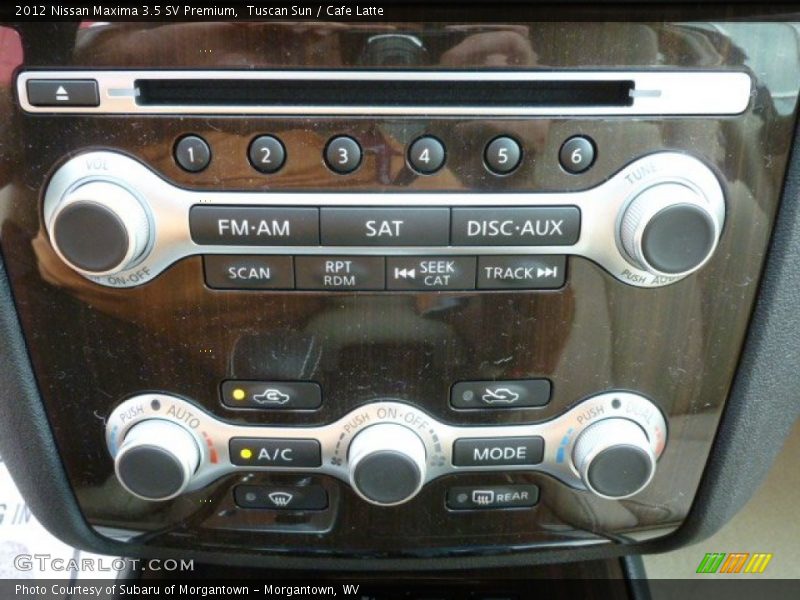 Tuscan Sun / Cafe Latte 2012 Nissan Maxima 3.5 SV Premium