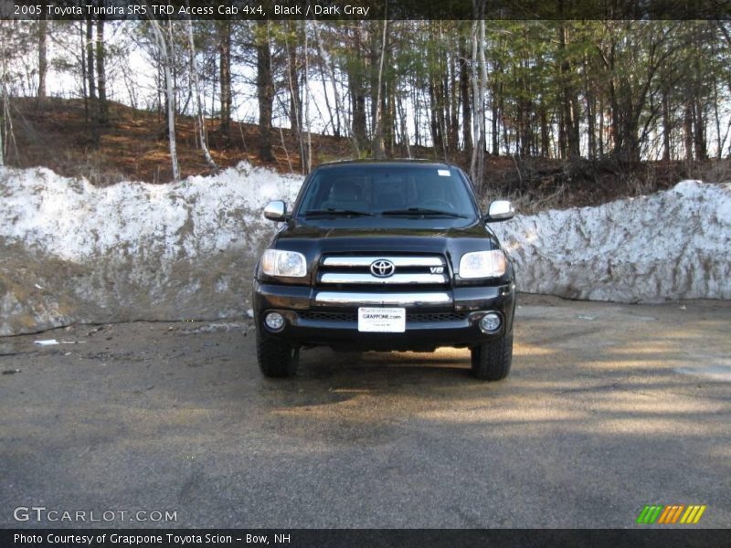 Black / Dark Gray 2005 Toyota Tundra SR5 TRD Access Cab 4x4