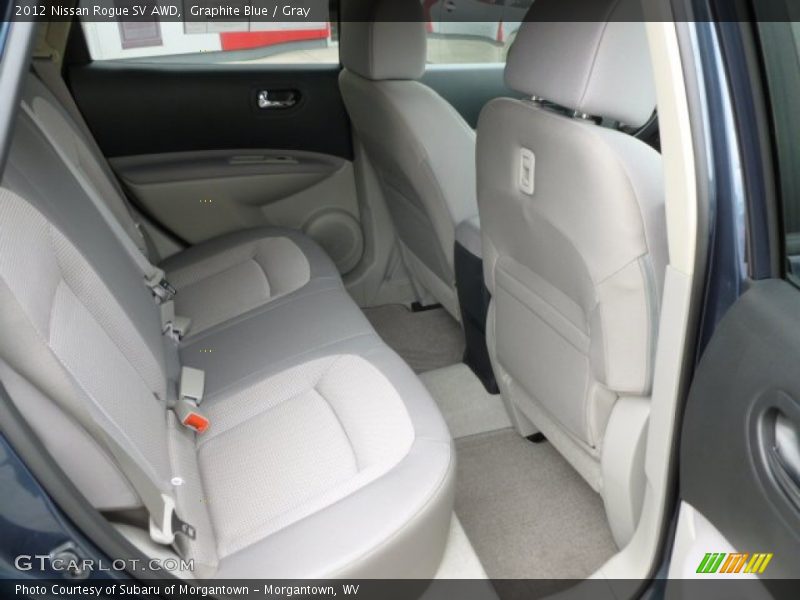 Graphite Blue / Gray 2012 Nissan Rogue SV AWD