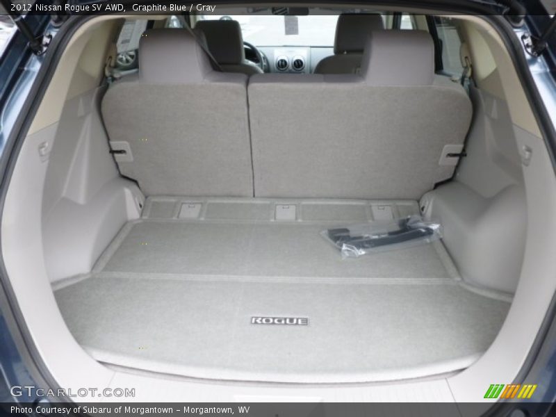 Graphite Blue / Gray 2012 Nissan Rogue SV AWD