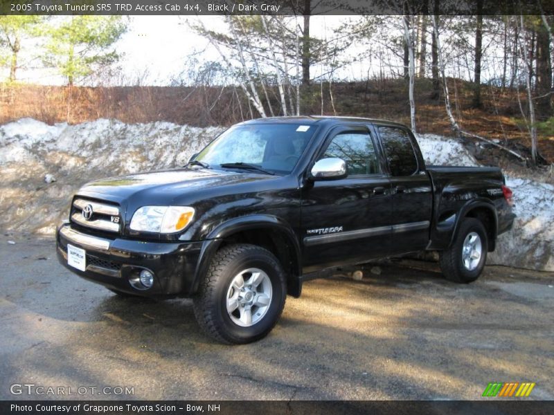 Black / Dark Gray 2005 Toyota Tundra SR5 TRD Access Cab 4x4